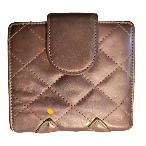 CHANEL | Lavender Cotton Club Interlocking CC Logo Compact Wallet 2008-'09 - Picture 16 of 16